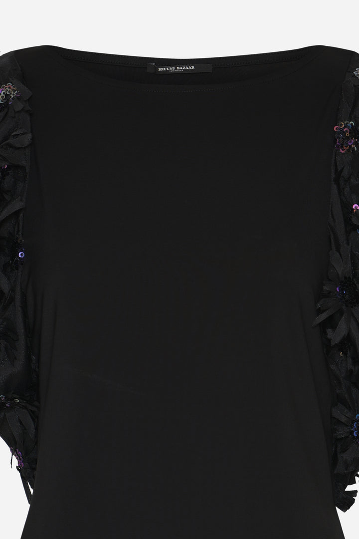 Bruuns Bazaar Women SculusBBVinja top Bluser Black