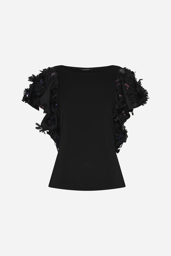 Bruuns Bazaar Women SculusBBVinja top Bluser Black