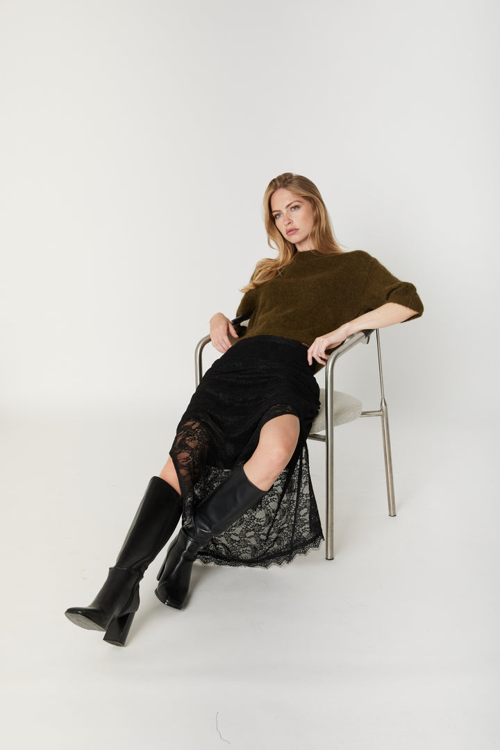 Bruuns Bazaar Women SeliniaBBJoani nederdel Nederdele Black