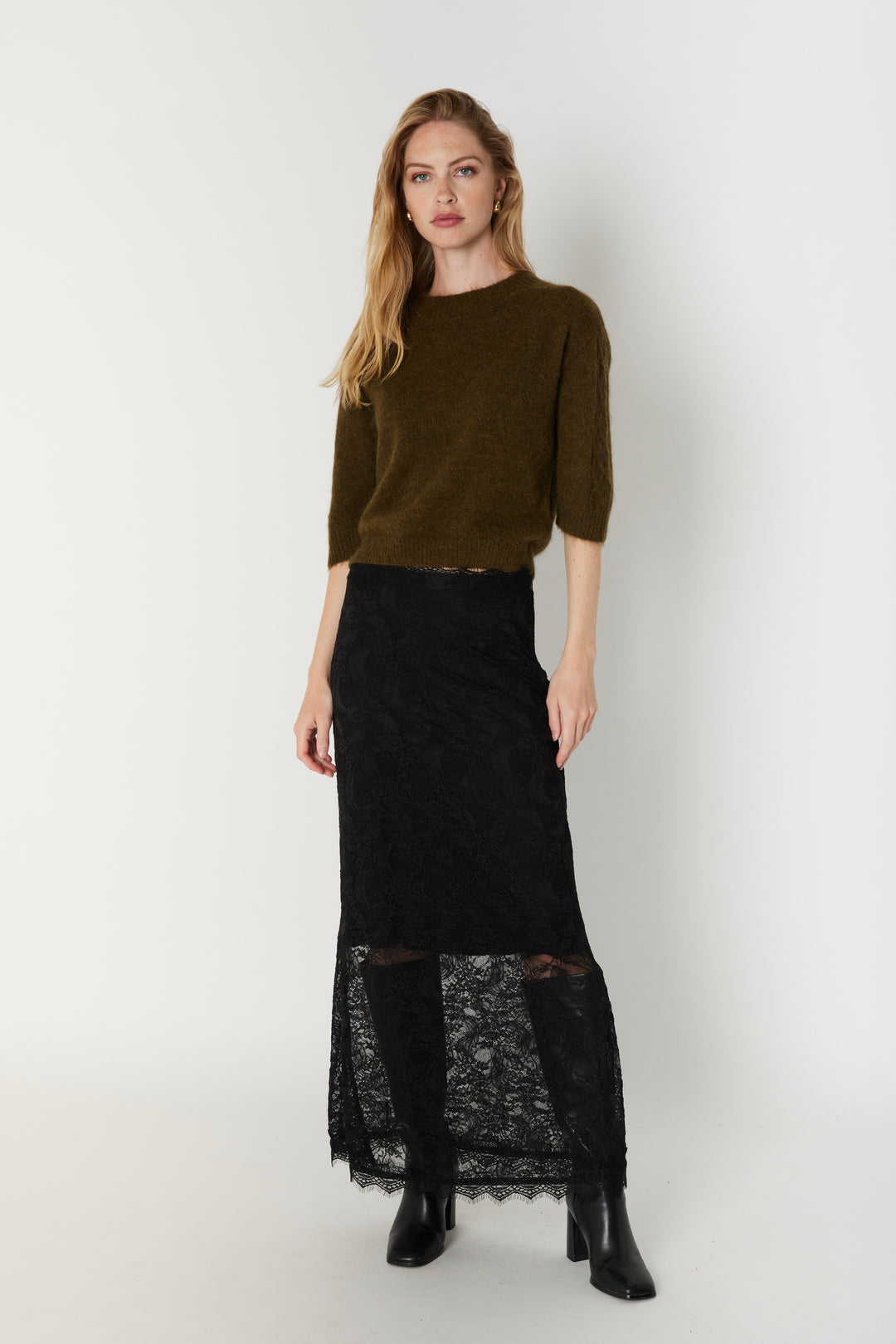 Bruuns Bazaar Women SeliniaBBJoani nederdel Nederdele Black