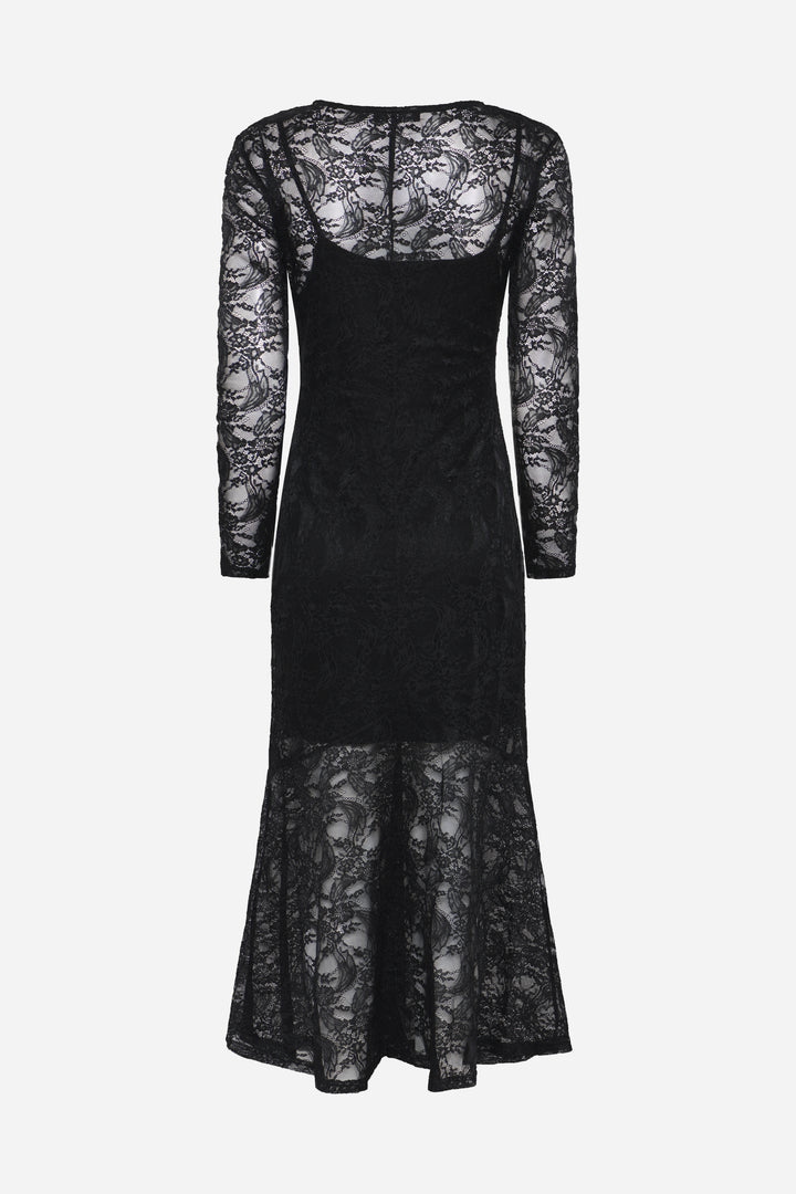 Bruuns Bazaar Women SeliniaBBLiata kjole Kjoler Black