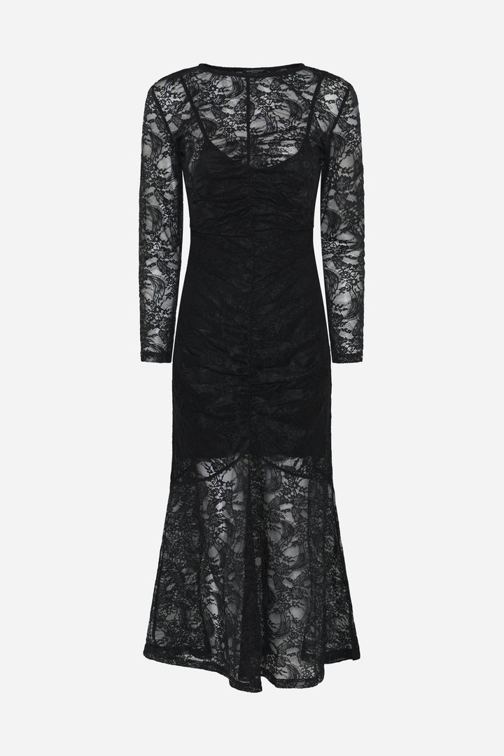 Bruuns Bazaar Women SeliniaBBLiata kjole Kjoler Black