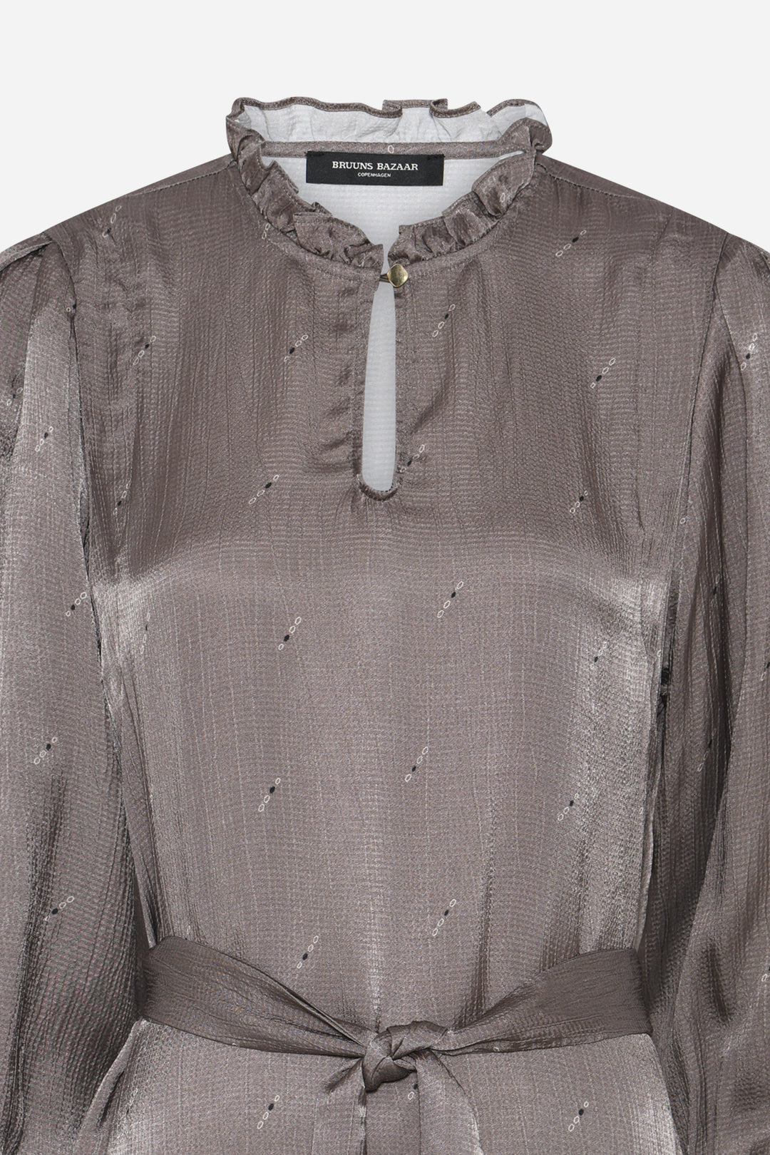 Bruuns Bazaar Women SinapsisBBZenia kjole Kjoler Morel dot