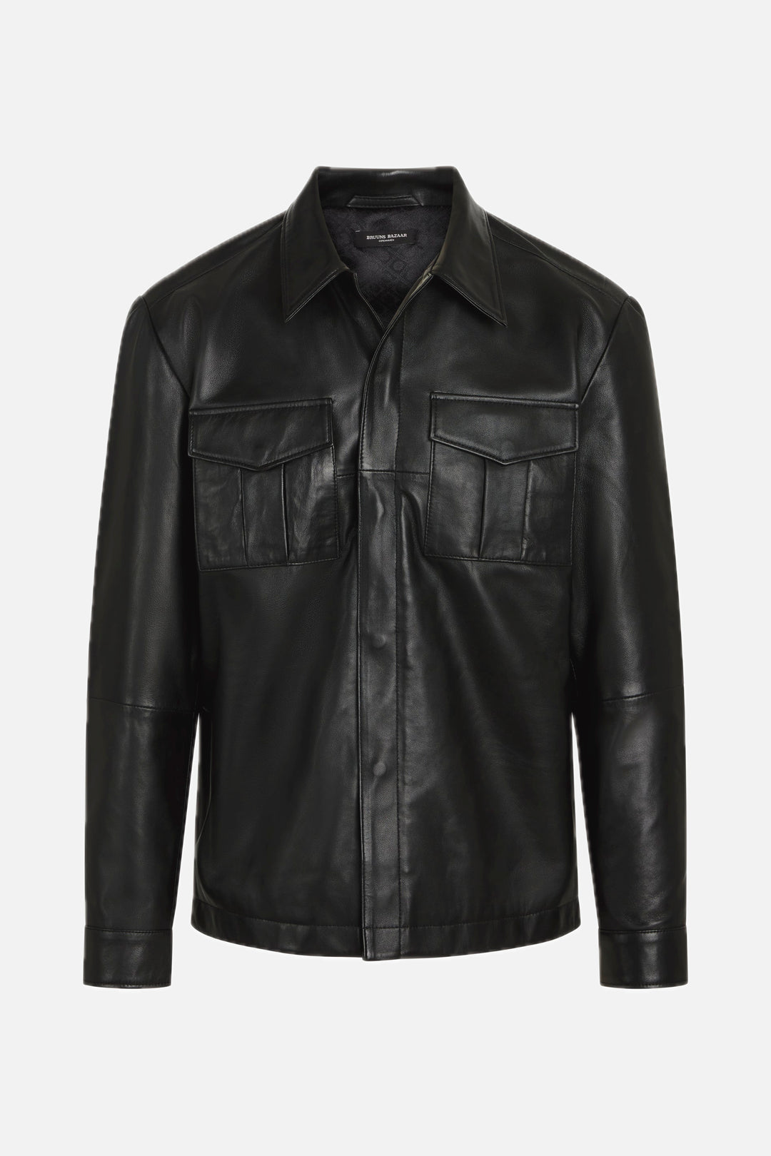 Bruuns Bazaar Men SkinsBBRello Jacket Overtøj Black