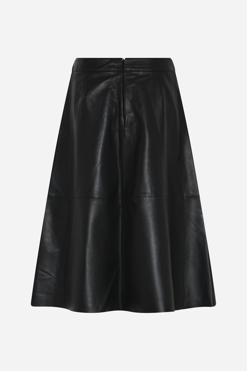 Bruuns Bazaar Women SoftiBBIreni lædernederdel Nederdele Black
