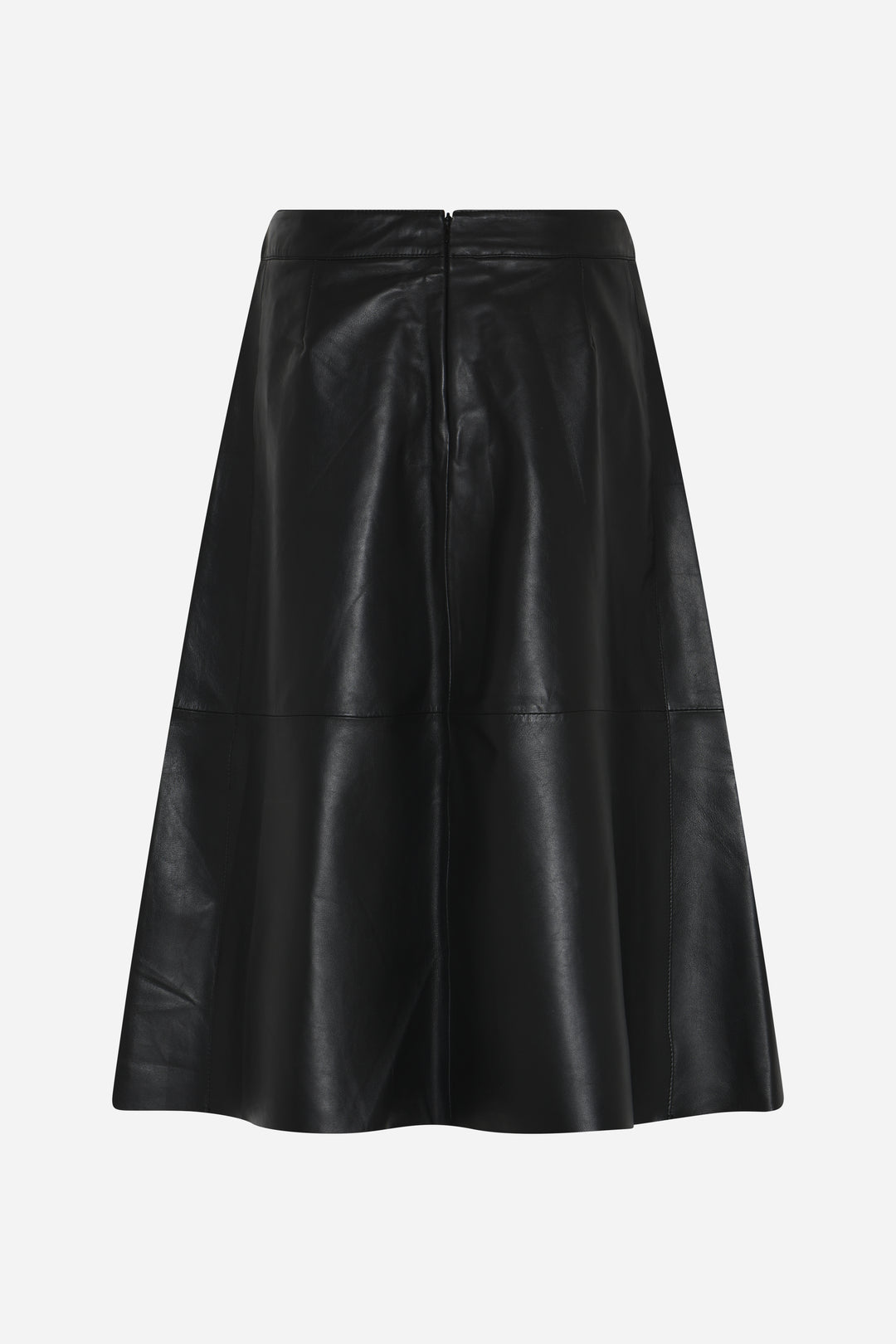 Bruuns Bazaar Women SoftiBBIreni lædernederdel Nederdele Black