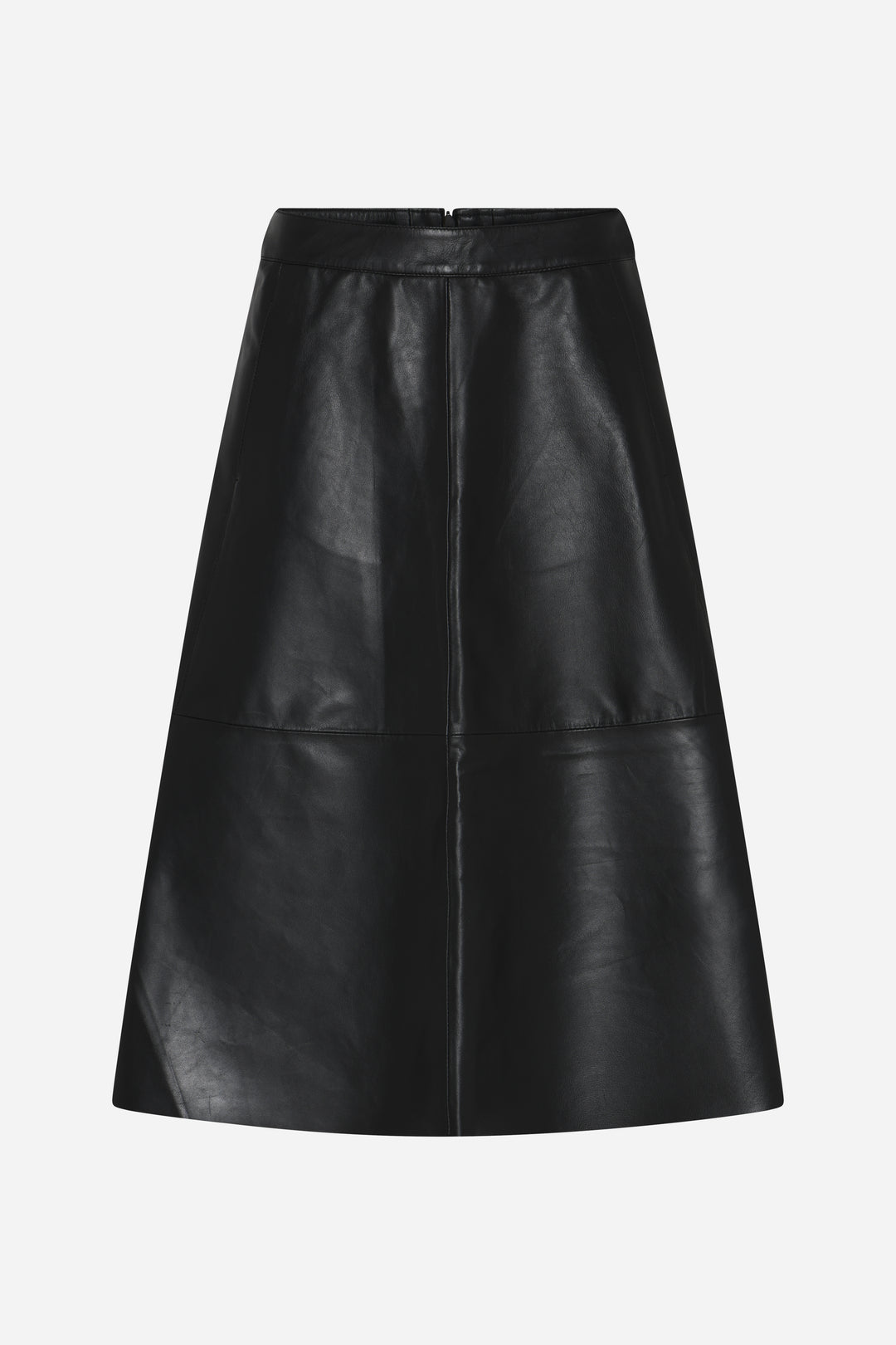 Bruuns Bazaar Women SoftiBBIreni lædernederdel Nederdele Black