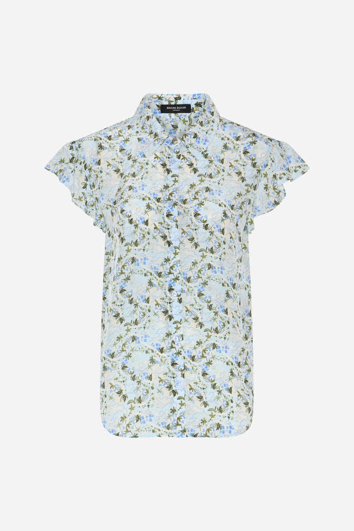 Bruuns Bazaar Women SolfiaBBBilla shirt Skjorter Hawaii print