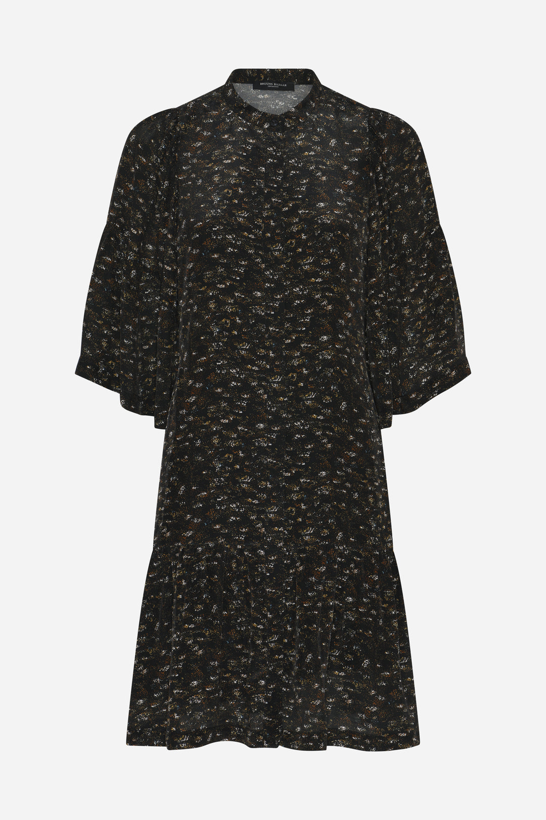 Bruuns Bazaar Women SolfiaBBImila kjole Kjoler Dark AOP