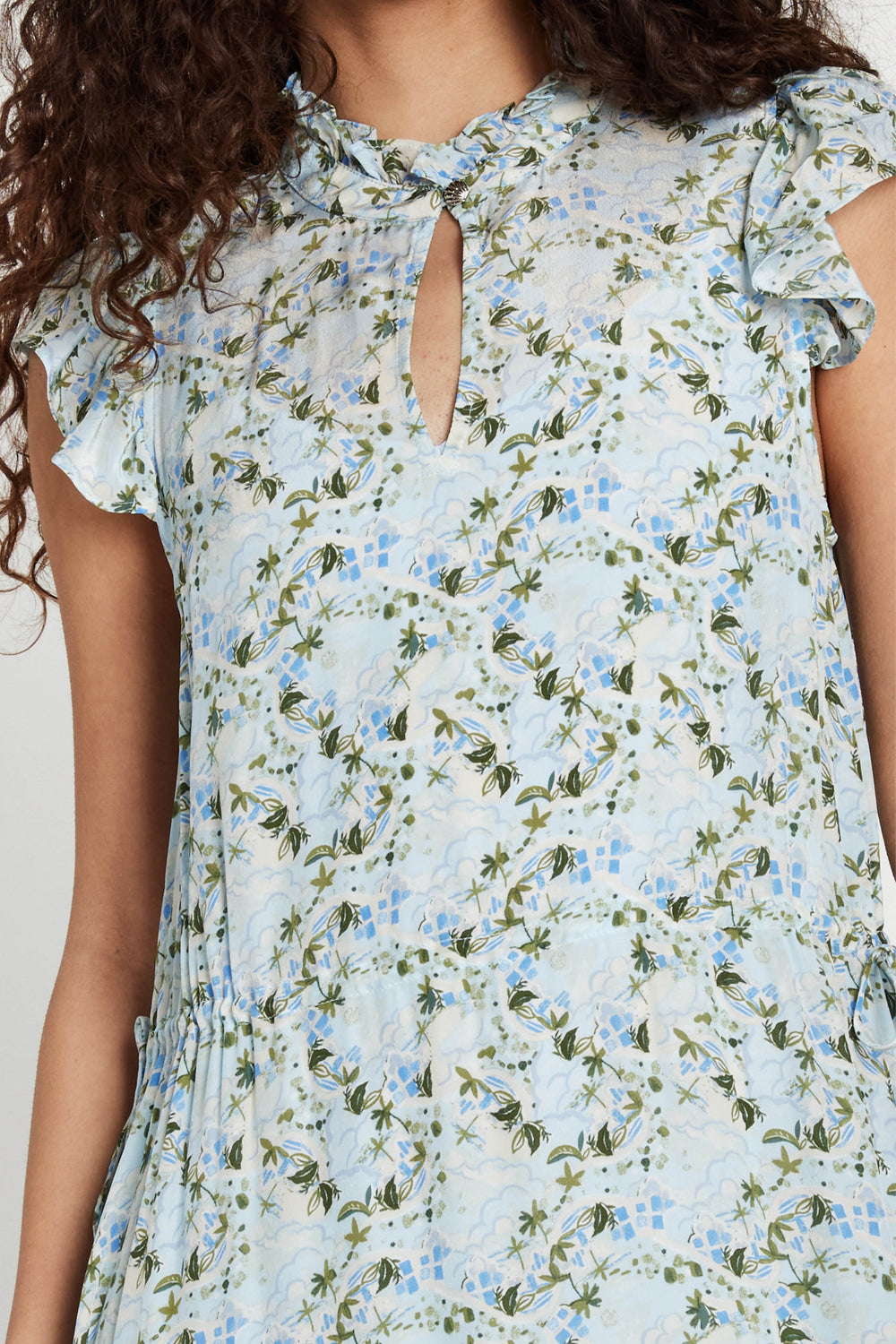 Bruuns Bazaar Women SolfiaBBOfiata dress Kjoler Hawaii print