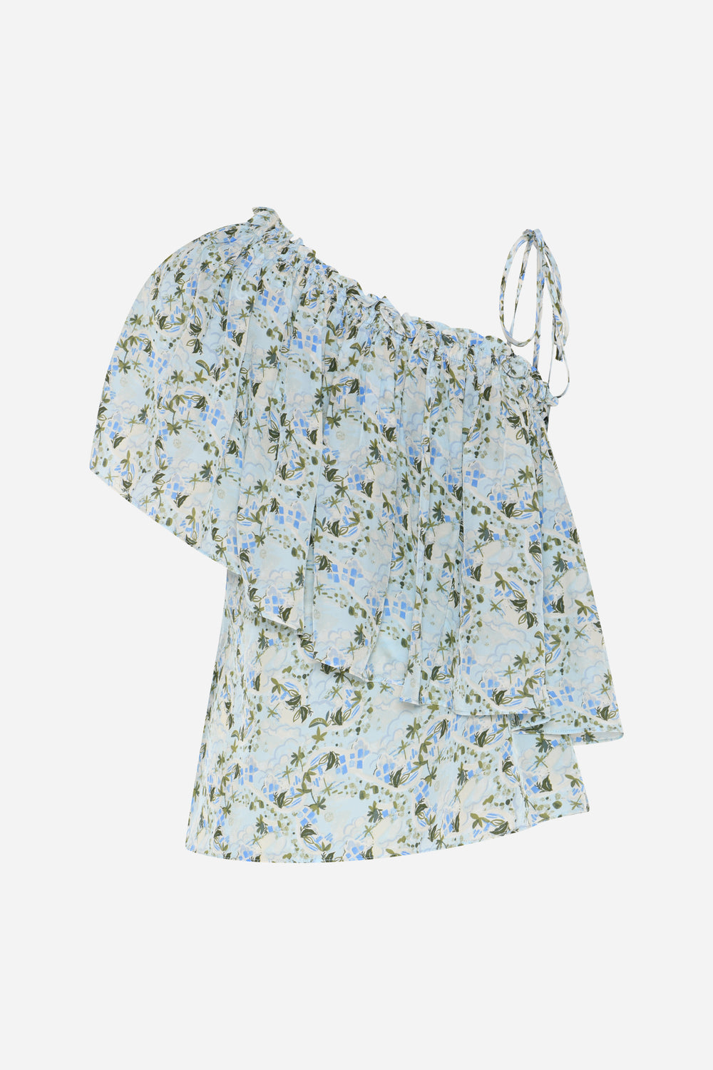 Bruuns Bazaar Women SolfiaBBSanja blouse Bluser Hawaii print