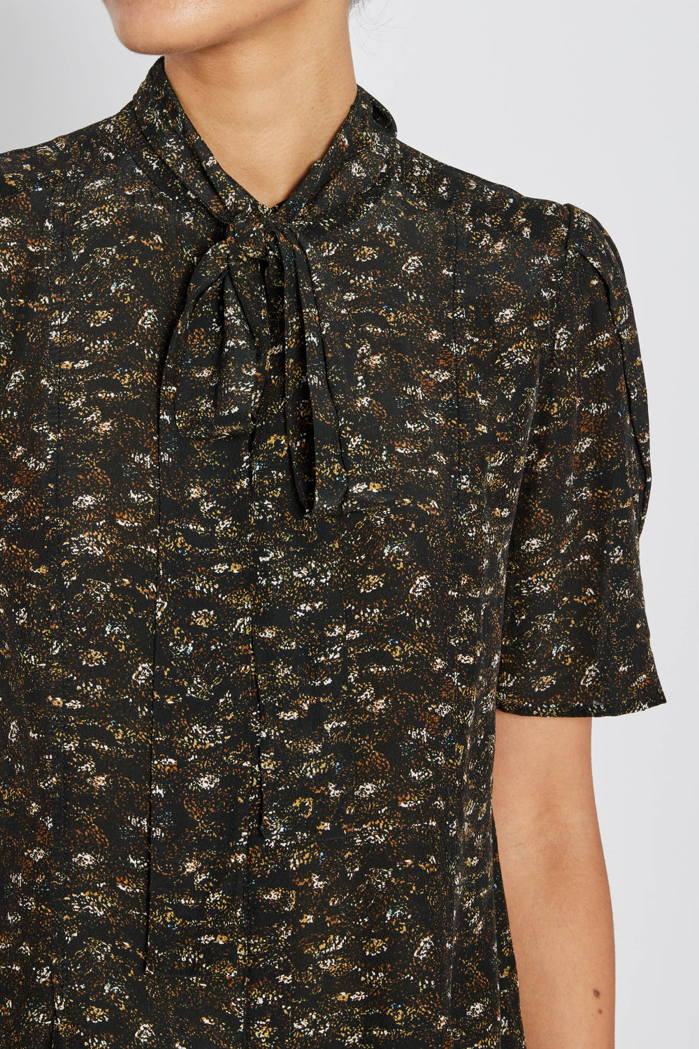 Bruuns Bazaar Women SolfiaBBVenca skjorte Skjorter Dark AOP