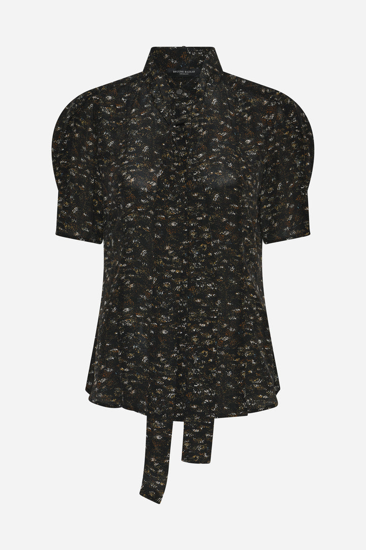 Bruuns Bazaar Women SolfiaBBVenca skjorte Skjorter Dark AOP