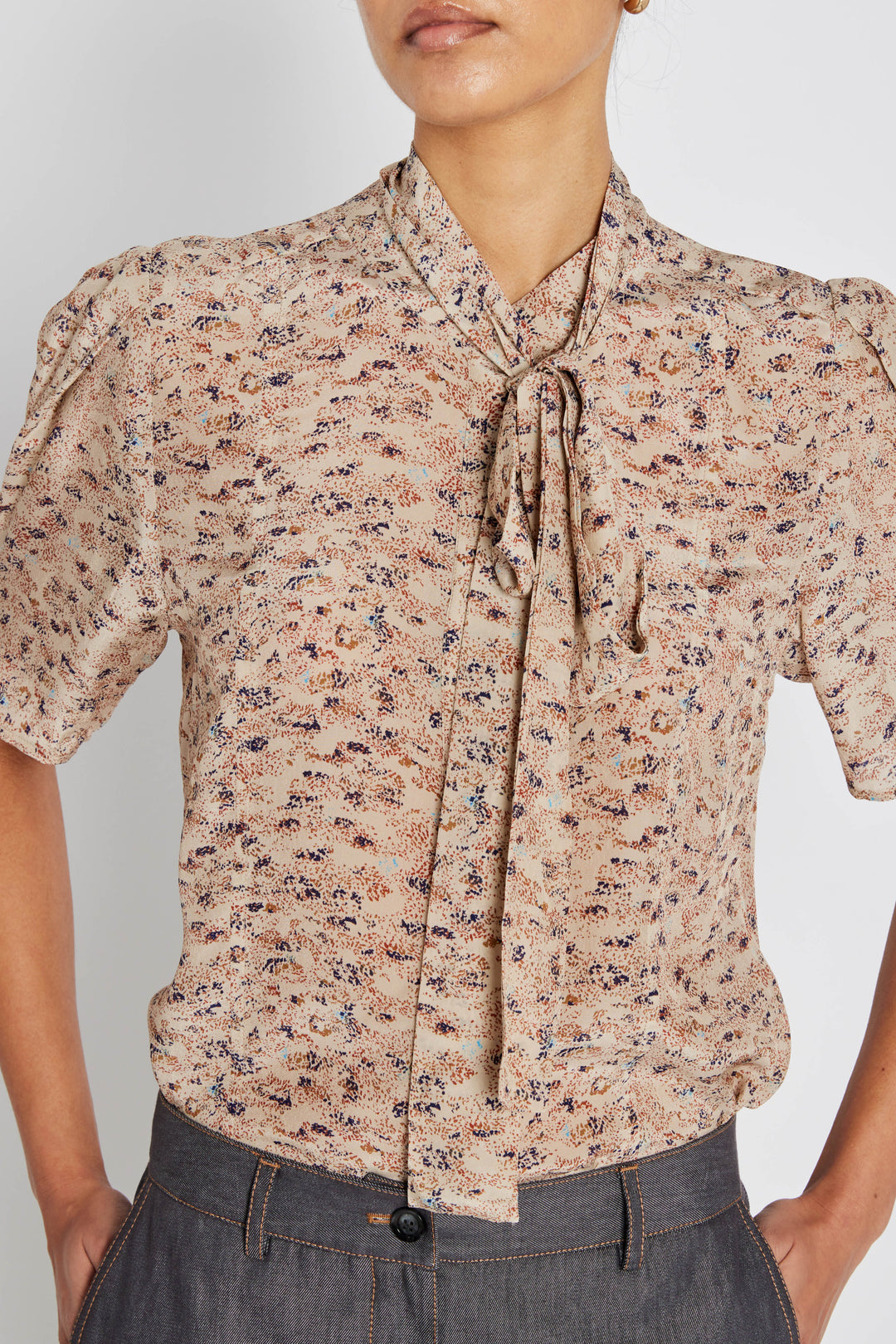 Bruuns Bazaar Women SolfiaBBVenca skjorte Skjorter Light print