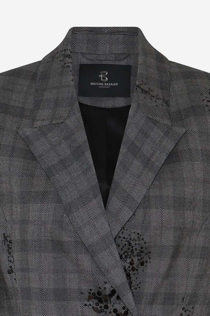 Bruuns Bazaar Women StachysBBTuxana blazer Blazere Dark Check