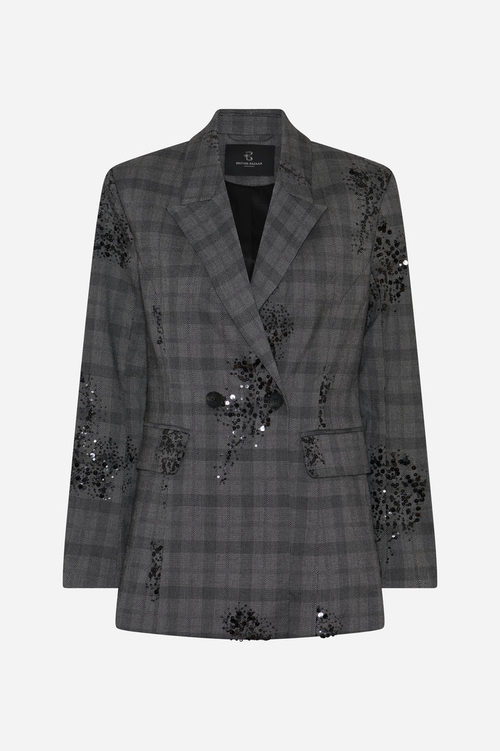 Bruuns Bazaar Women StachysBBTuxana blazer Blazere Dark Check