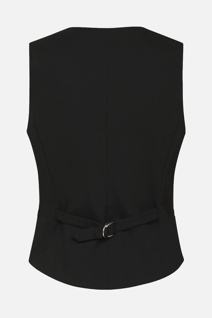 Bruuns Bazaar Women StaticeBBBielle waistcoat Blazere Black