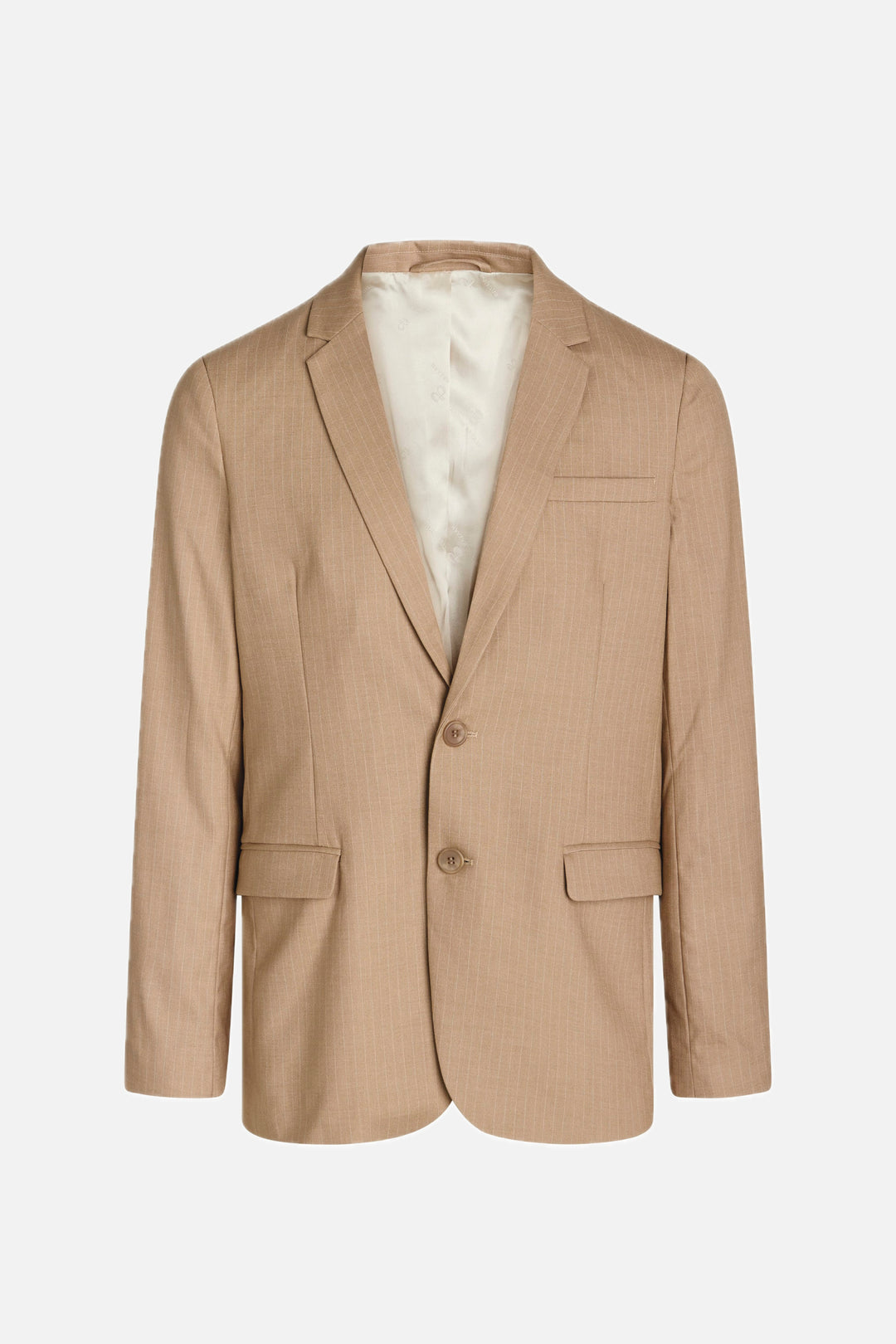 Bruuns Bazaar Men StaticeBBCarl blazer Blazere Sand Pinstripe