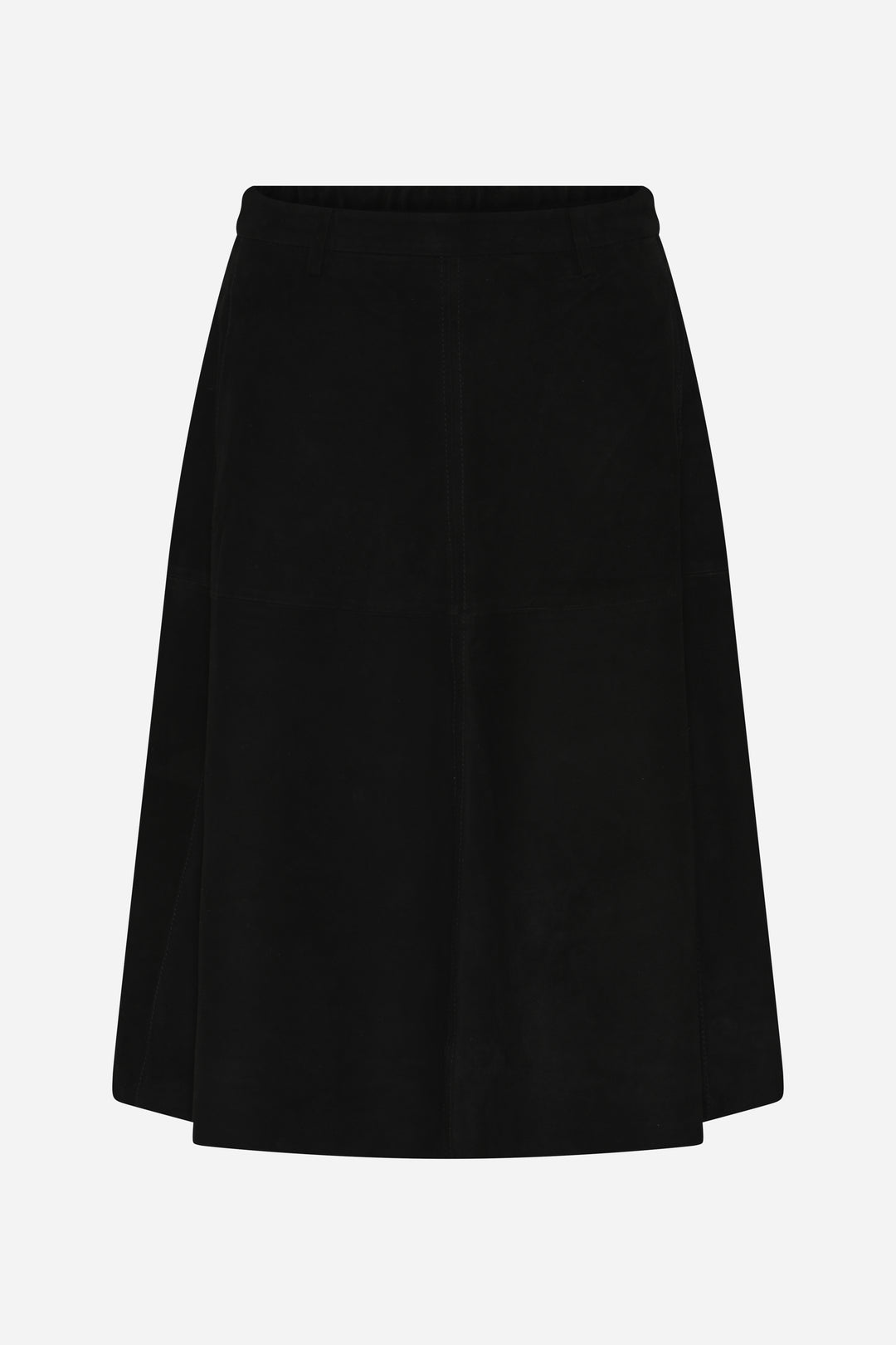 Bruuns Bazaar Women SuedaBBIrene suede nederdel Nederdele Black