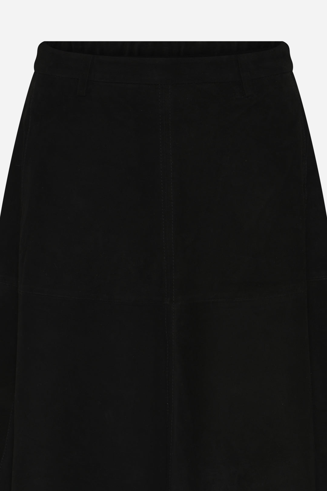 Bruuns Bazaar Women SuedaBBIrene suede nederdel Nederdele Black