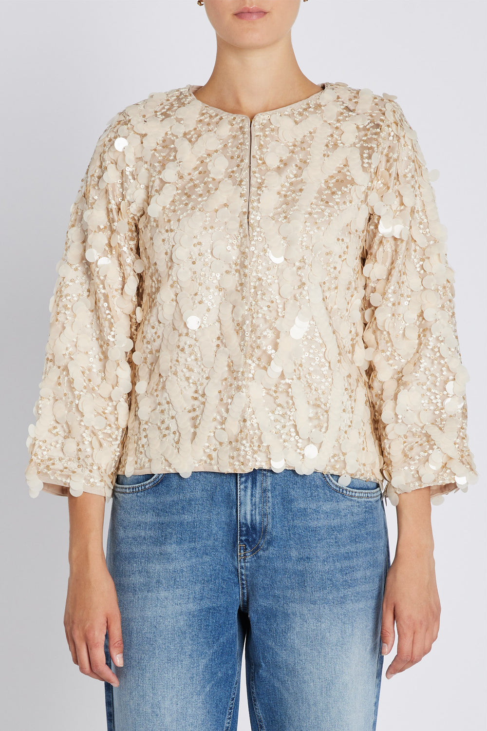 Bruuns Bazaar Women SweetpieBBLeonise jakke Blazere Cream