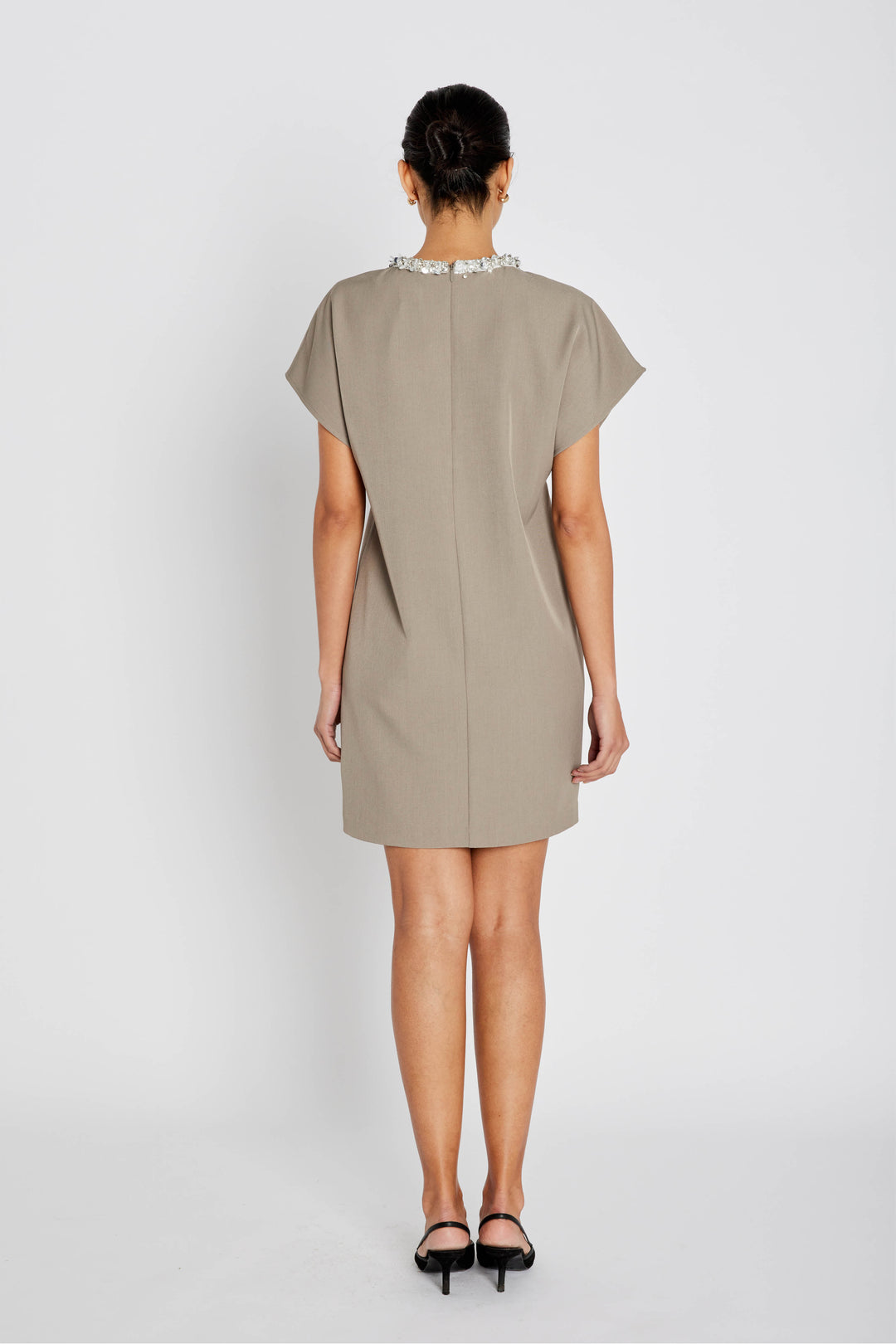 Bruuns Bazaar Women SyagrusBBAriala kjole Kjoler Warm Grey