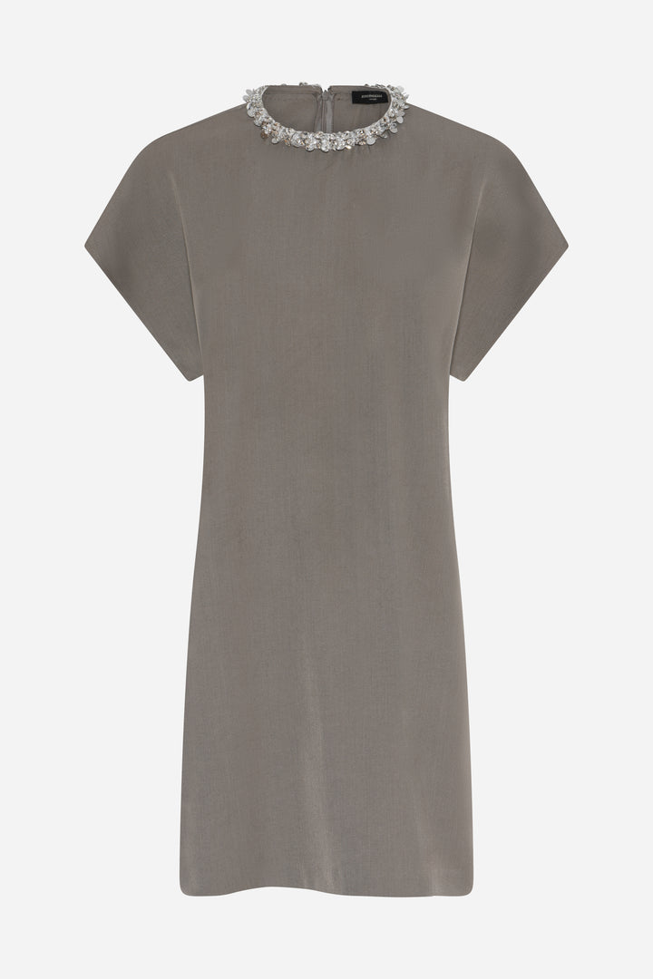 Bruuns Bazaar Women SyagrusBBAriala kjole Kjoler Warm Grey