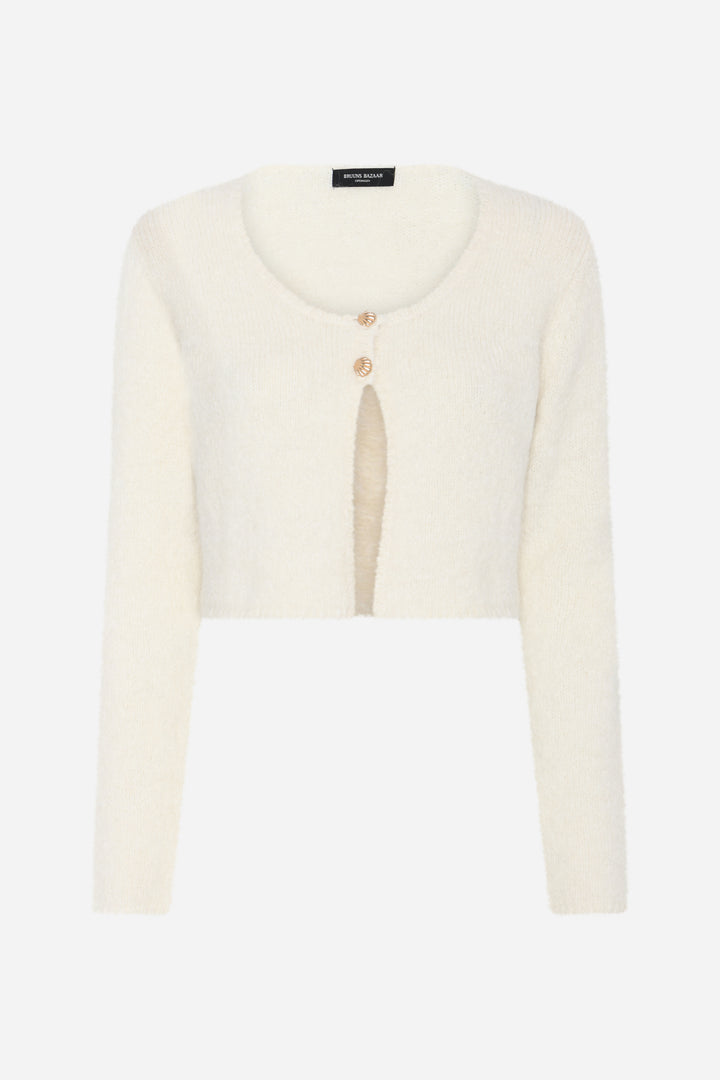 Bruuns Bazaar Women SyringaBBErika strikbolero Strik Snow White