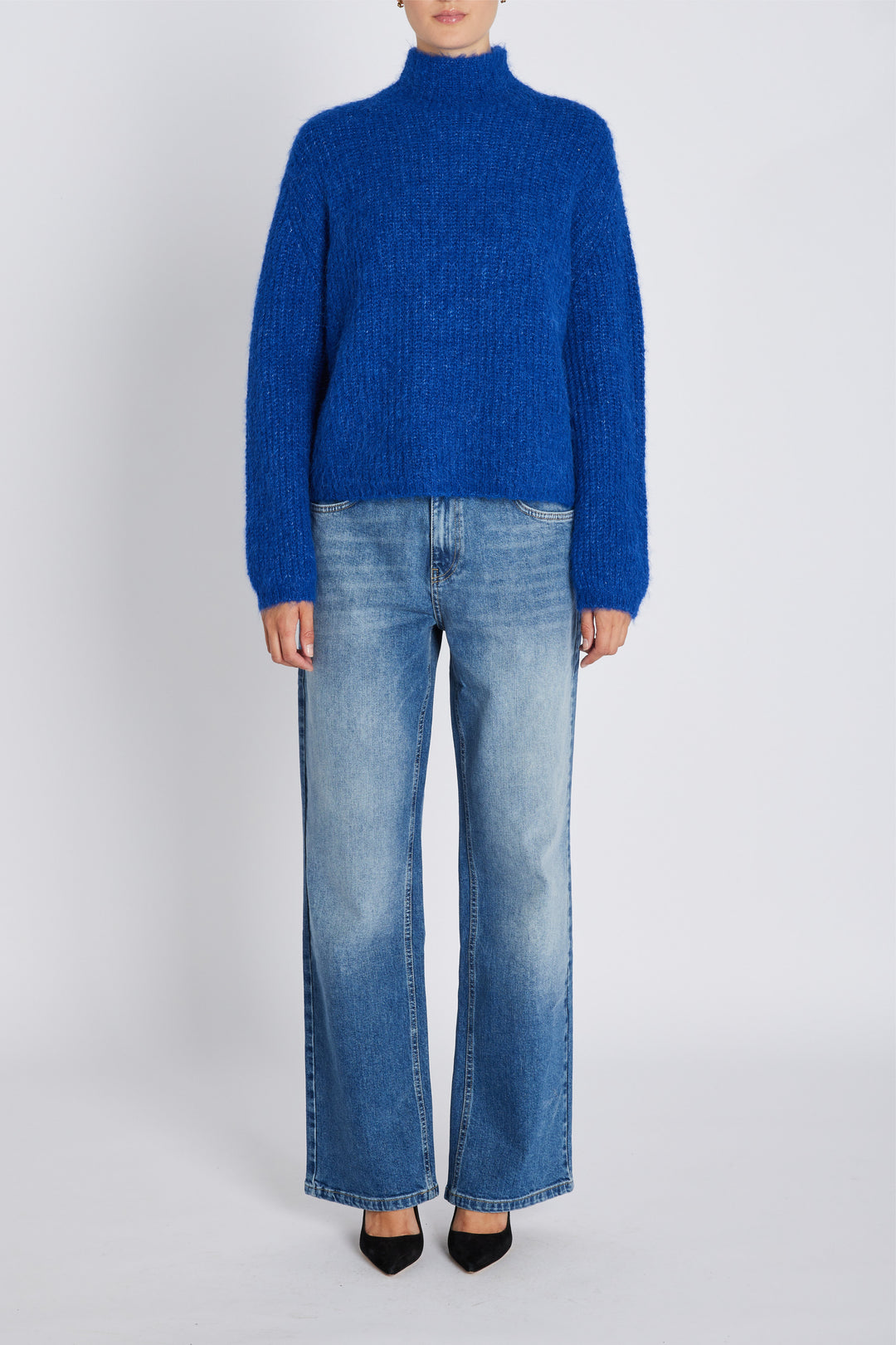 Bruuns Bazaar Women SyringaBBRika knit Strik Ocean