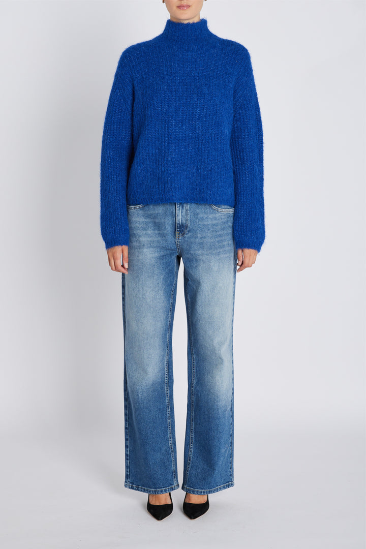 Bruuns Bazaar Women SyringaBBRika knit Strik Ocean