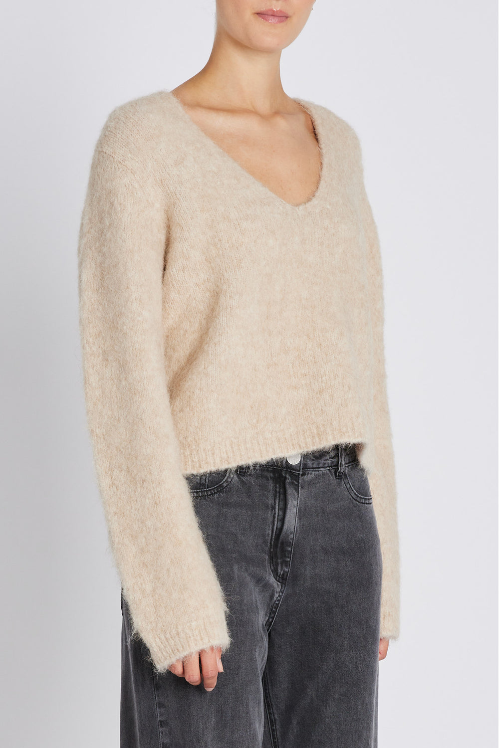 Bruuns Bazaar Women SyringabrushedBBElaia strik Strik Beige