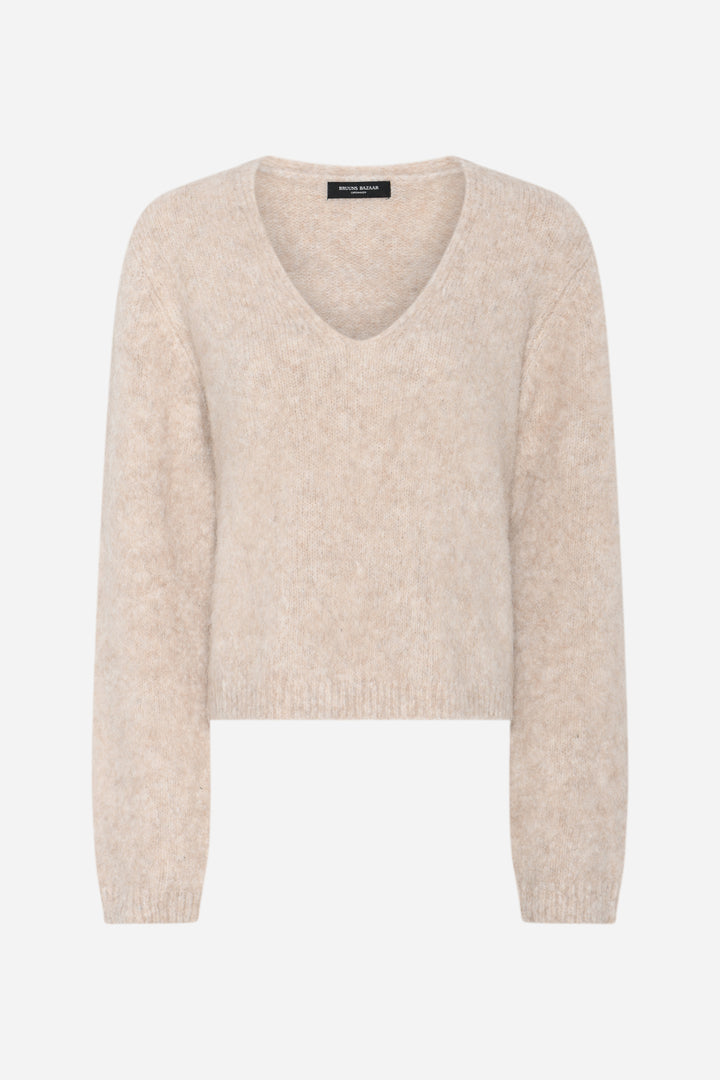 Bruuns Bazaar Women SyringabrushedBBElaia strik Strik Beige