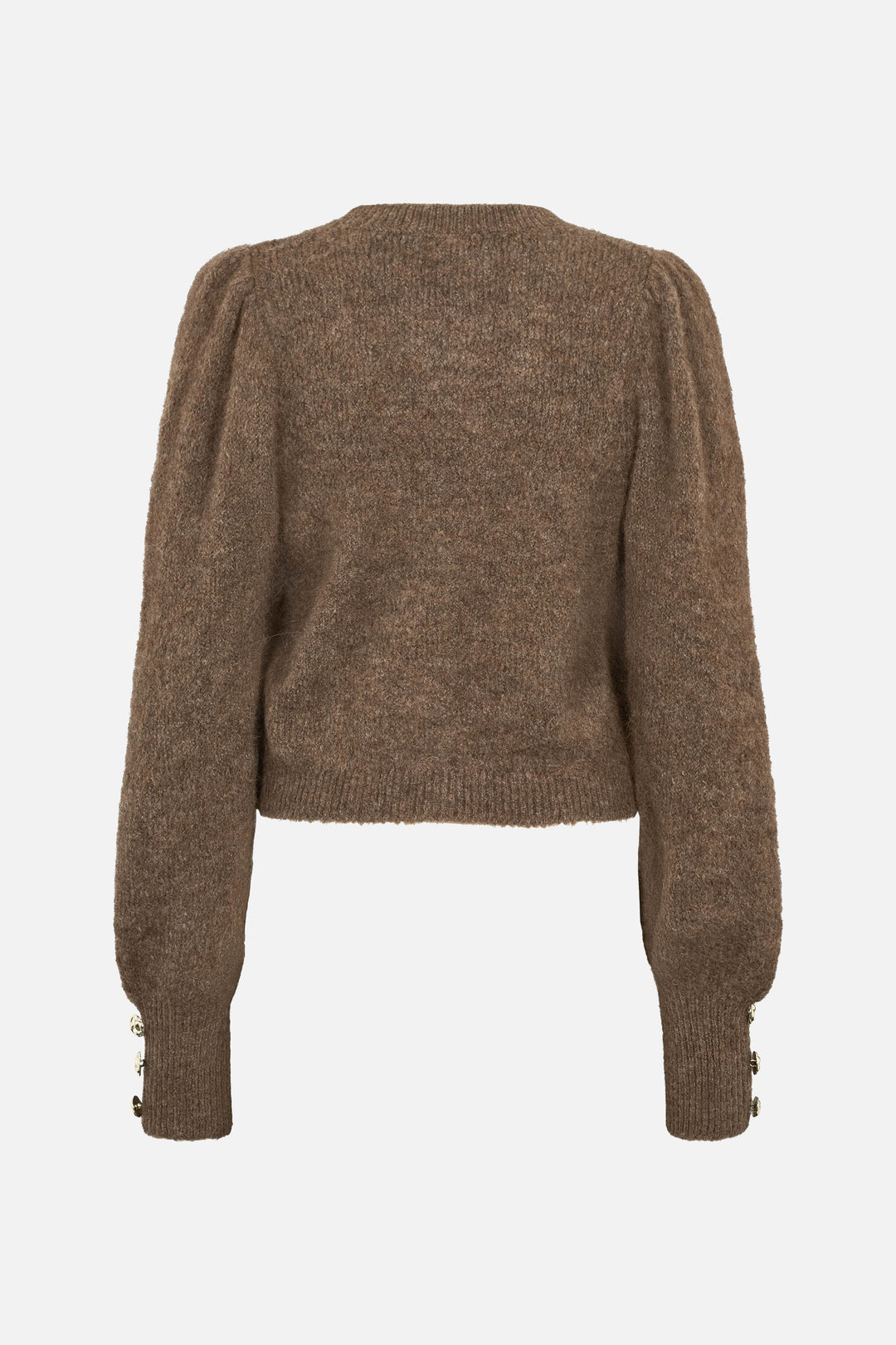 Bruuns Bazaar Women SyringabrushedBBKrista strik cardigan Strik Dark Brown