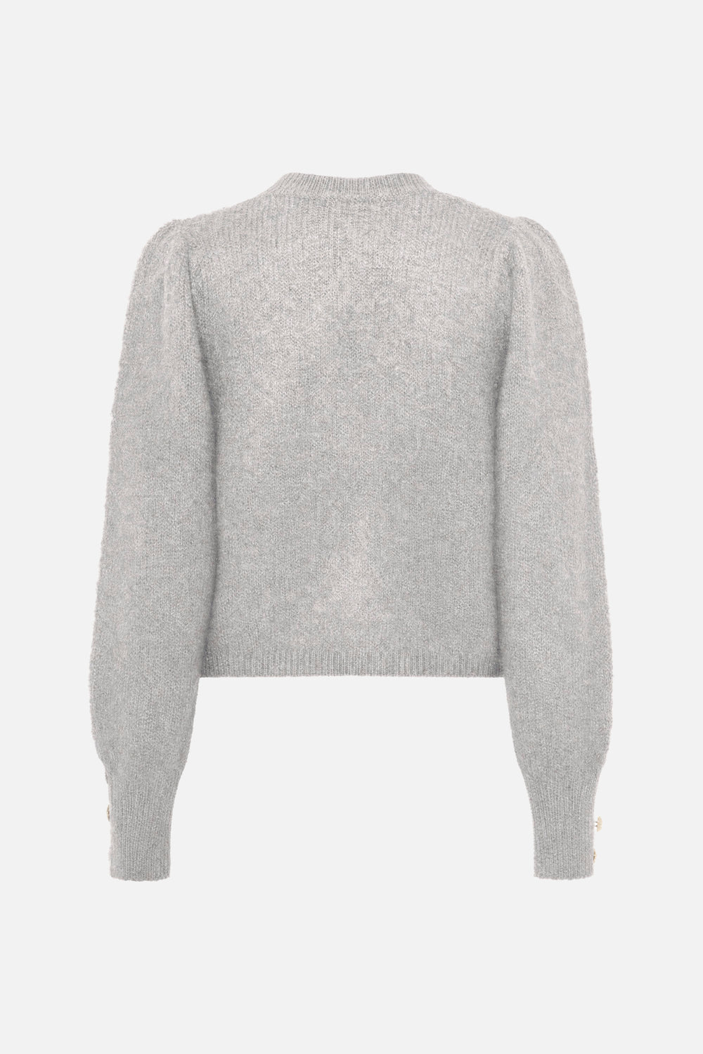 Bruuns Bazaar Women SyringabrushedBBKrista strik cardigan Strik Light grey melange