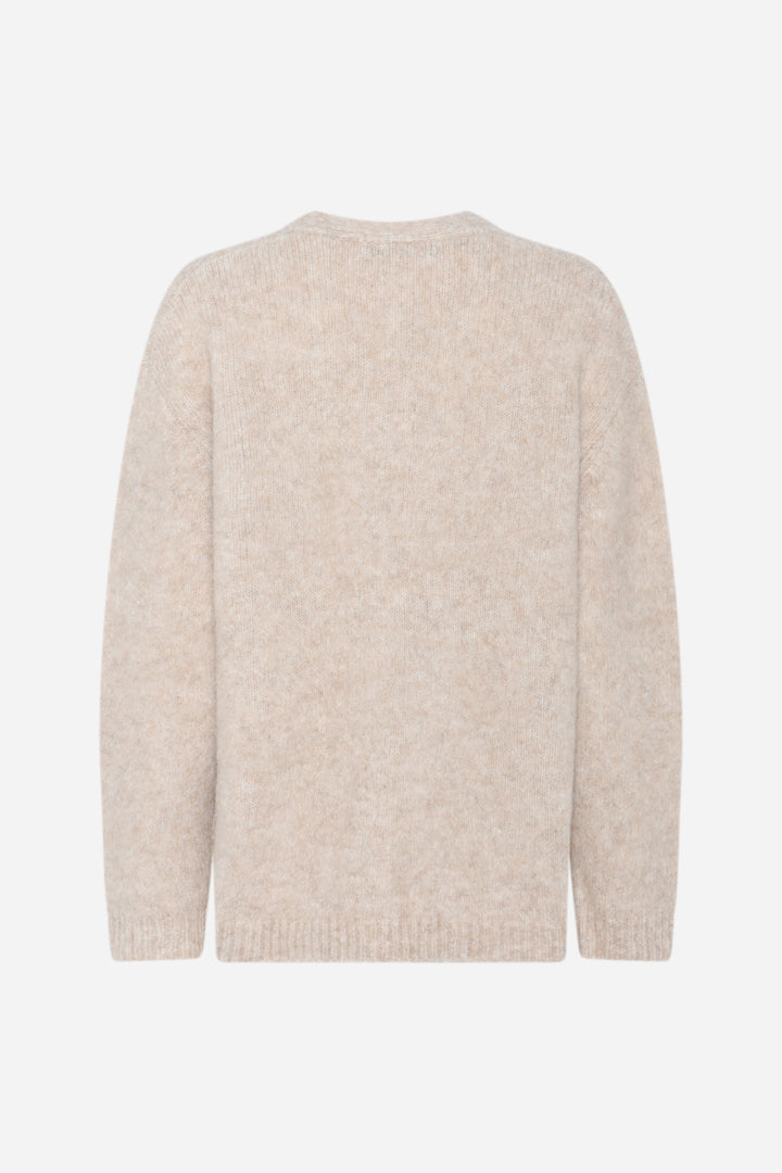 Bruuns Bazaar Women SyringabrushedBBVerna strikcardigan Strik Beige