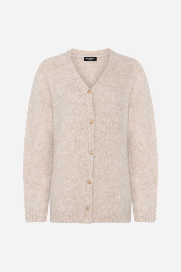 Bruuns Bazaar Women SyringabrushedBBVerna strikcardigan Strik Beige