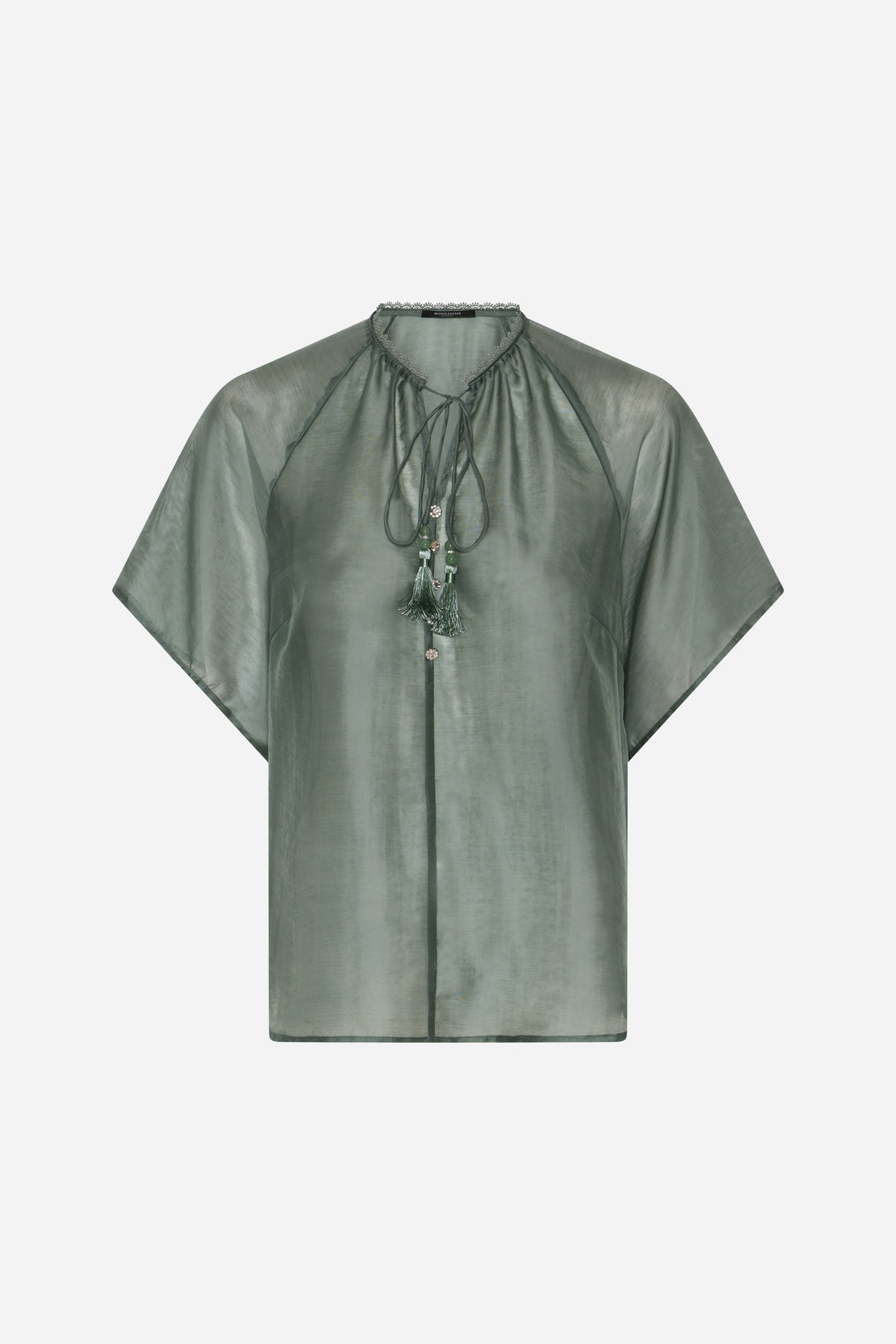 Bruuns Bazaar Women TelleaBBKarlya blouse Bluser Sweet Green
