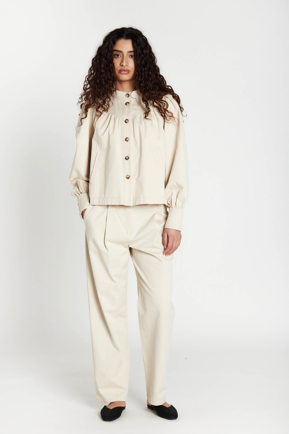 Bruuns Bazaar Women ThrinaxBBHannahi pants Bukser .Sand