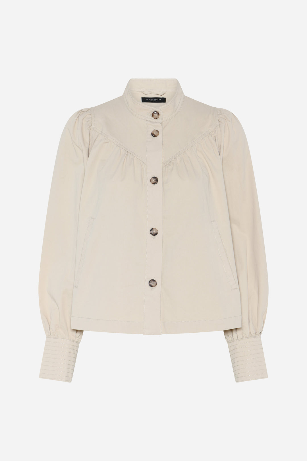 Bruuns Bazaar Women ThrinaxBBTindra jacket Overtøj .Sand