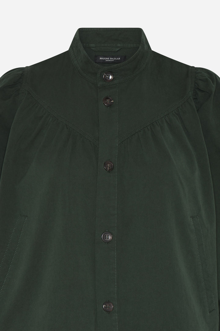 Bruuns Bazaar Women ThrinaxBBTindra jacket Overtøj Dark green