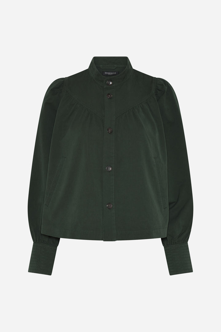 Bruuns Bazaar Women ThrinaxBBTindra jacket Overtøj Dark green