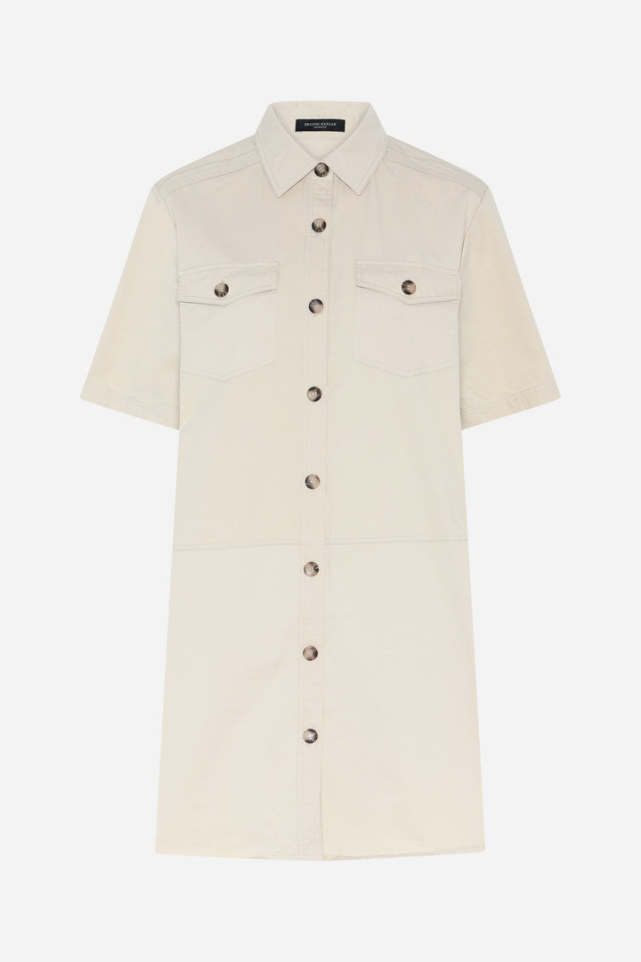 Bruuns Bazaar Women ThrinaxBBZigate dress Kjoler .Sand