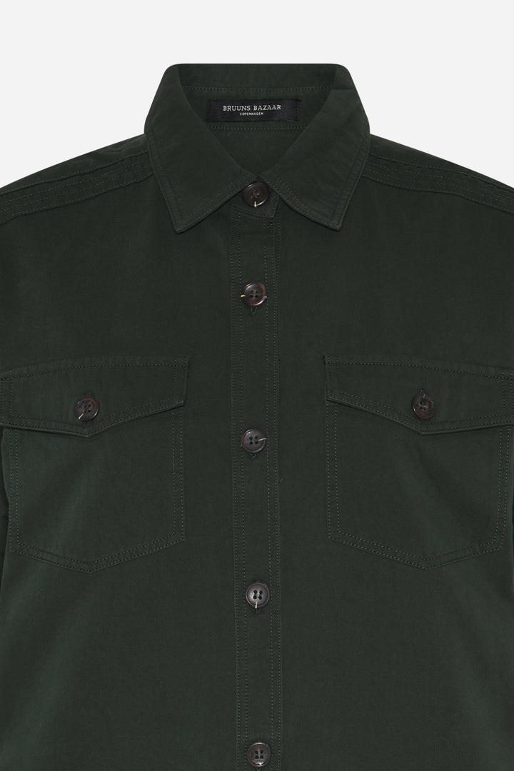 Bruuns Bazaar Women ThrinaxBBZigate dress Kjoler Dark green