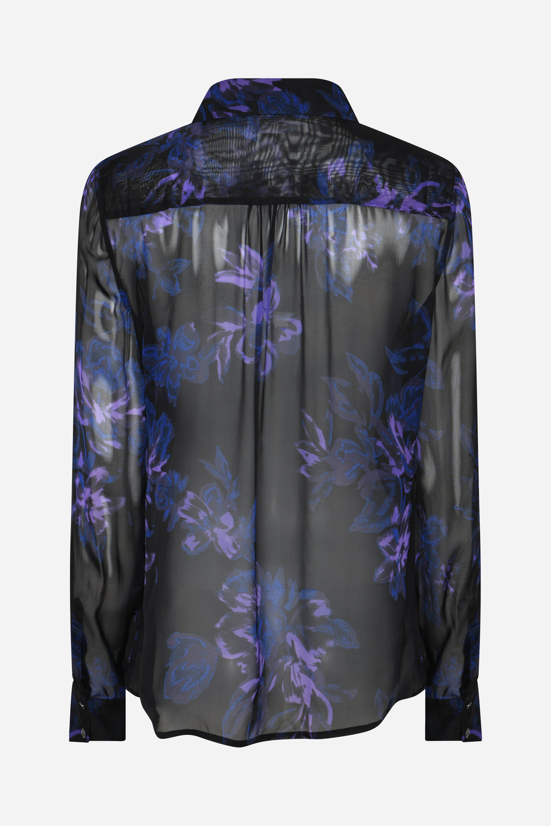 Bruuns Bazaar Women TrilobaBBCori skjorte Skjorter Purple Flower