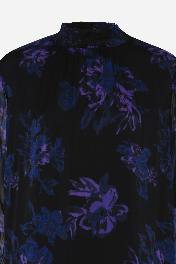Bruuns Bazaar Women TrilobaBBViljas kjole Kjoler Purple Flower