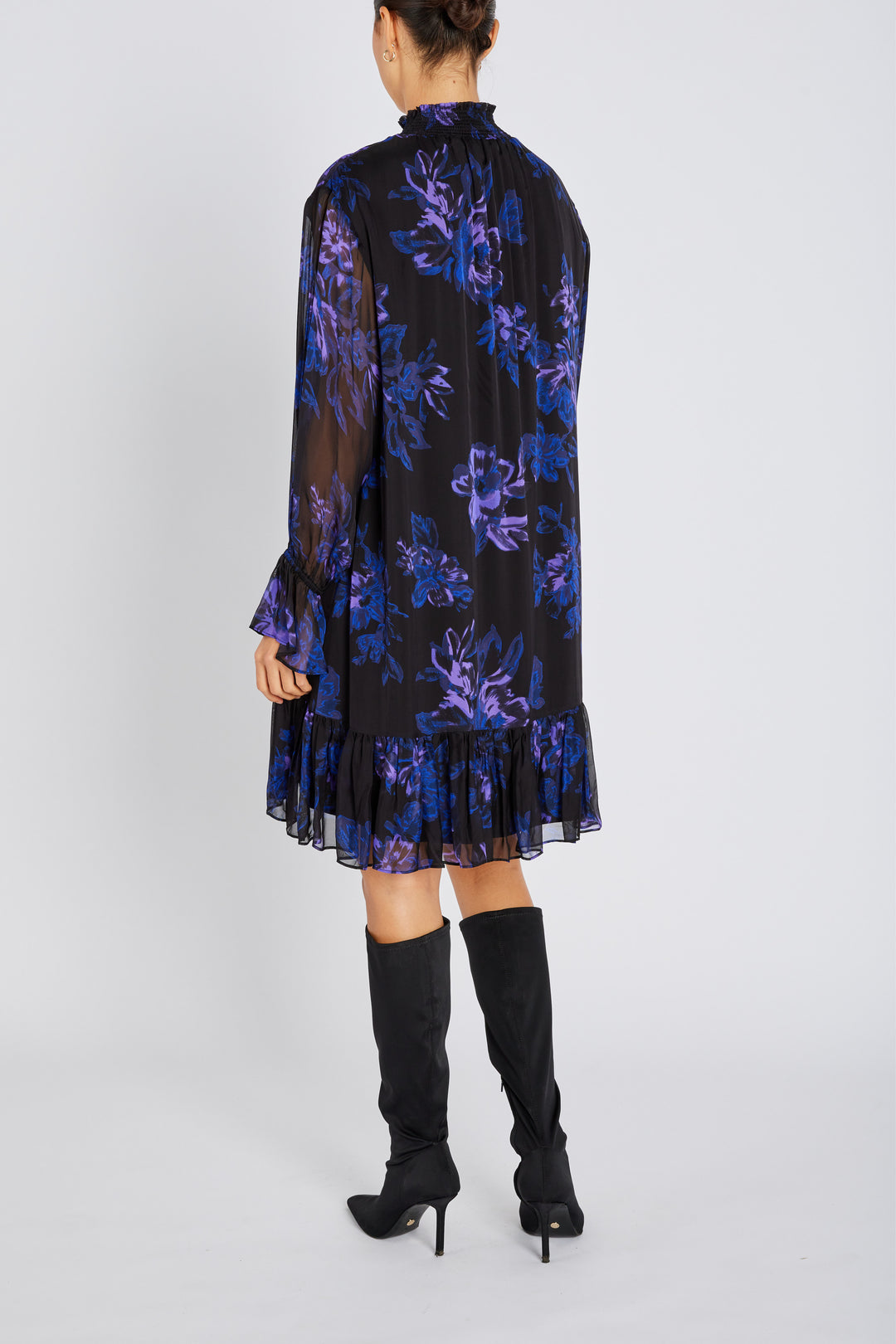 Bruuns Bazaar Women TrilobaBBViljas kjole Kjoler Purple Flower