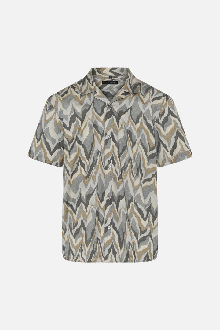 Bruuns Bazaar Men VanBBHomer AOP shirt Skjorter Chevron