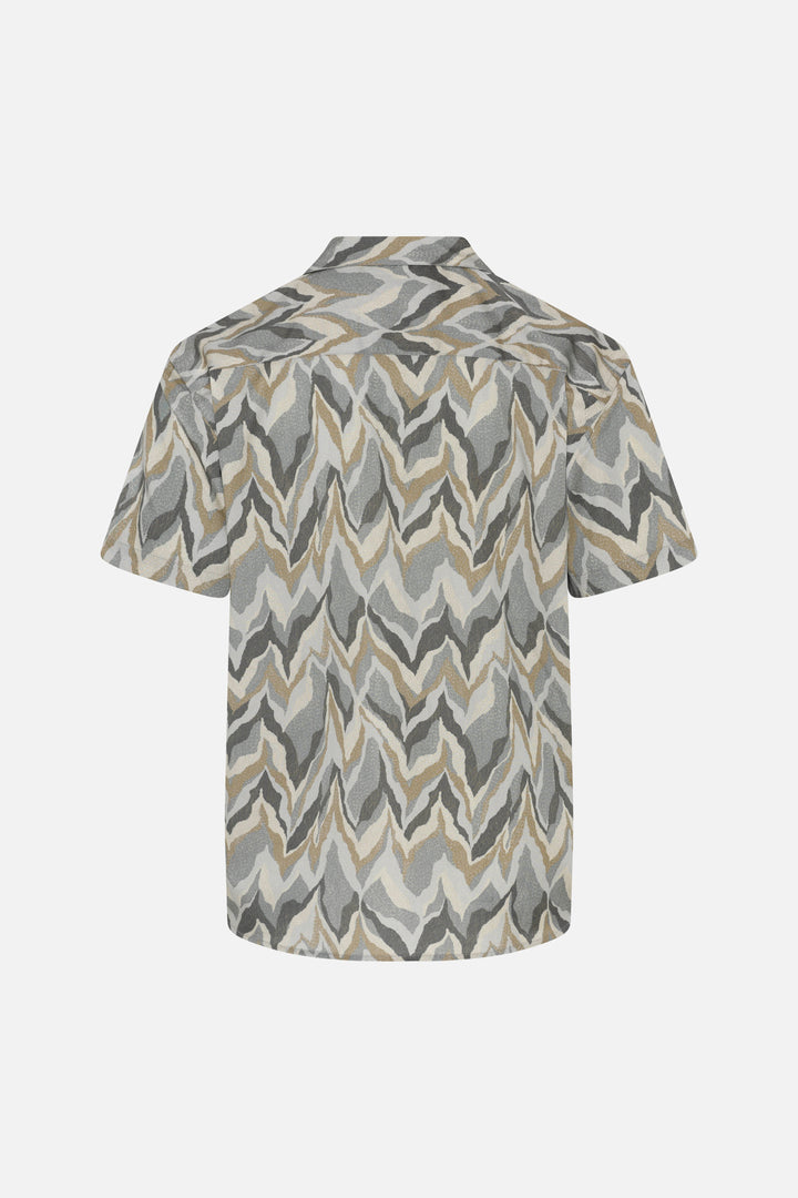 Bruuns Bazaar Men VanBBHomer AOP shirt Skjorter Chevron