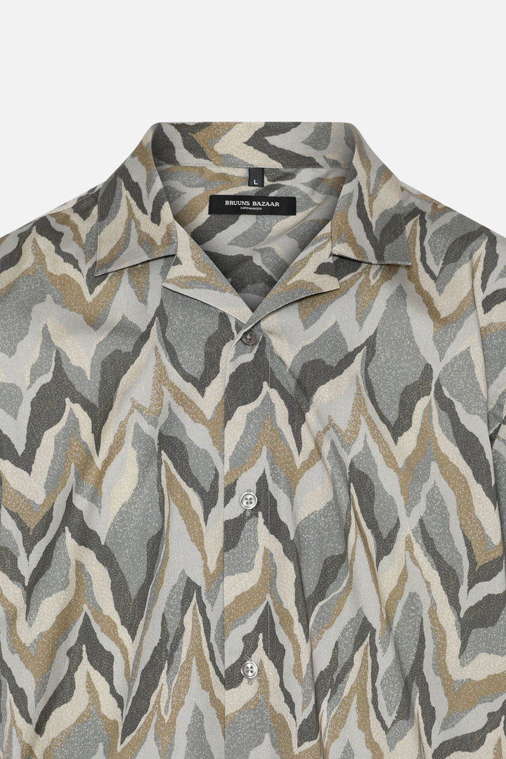 Bruuns Bazaar Men VanBBHomer AOP shirt Skjorter Chevron