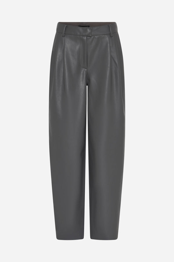 VeganiBBBarrel bukser - Dark Grey